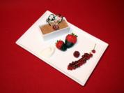 Nougatmousse mit Beeren - Rezept
