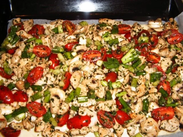 Rezept: Puten-Tomaten-Kuchen Bild Nr. 6 Puten-Tomaten-Kuchen - Rezept - Bild Nr. 6