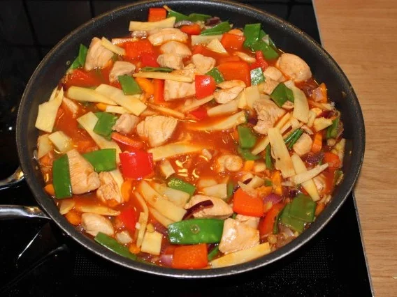 Rezept: Chinapfanne mit Basmati-Reis Bild Nr. 10 Chinapfanne mit Basmati-Reis - Rezept - Bild Nr. 10