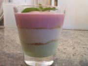 Dessert: Joghurt "Tricolore" - Rezept