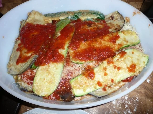 Auberginen - Tomaten - Gratin - Rezept - Bild Nr. 6