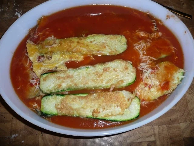 Auberginen - Tomaten - Gratin - Rezept - Bild Nr. 7