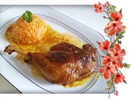 ※ Mariniert Entenkeule schonend zubereitet mit Reis ※ - Rezept - Bild Nr. 15