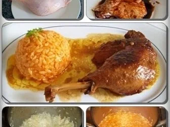 ※ Mariniert Entenkeule schonend zubereitet mit Reis ※ - Rezept - Bild Nr. 8