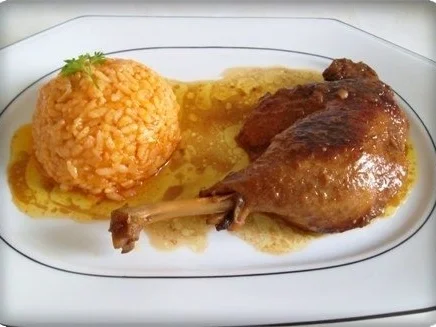 ※ Mariniert Entenkeule schonend zubereitet mit Reis ※ - Rezept - Bild Nr. 14