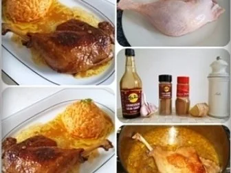 ※ Mariniert Entenkeule schonend zubereitet mit Reis ※ - Rezept - Bild Nr. 12