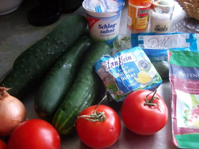 Rezept: Schmorgurken Bild Nr. 2 Schmorgurken - Rezept - Bild Nr. 2