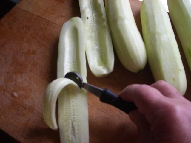 Rezept: Schmorgurken Bild Nr. 3 Schmorgurken - Rezept - Bild Nr. 3