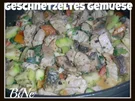 Rezept: BiNe` S GESCHNETZELTES GEMUESE BiNe` S GESCHNETZELTES GEMUESE - Rezept