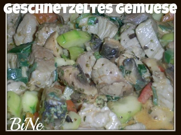BiNe` S GESCHNETZELTES GEMUESE - Rezept - Bild Nr. 5