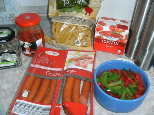 Rezept: Makkaroni-Gemüse-Pfanne Bild Nr. 2 Makkaroni-Gemüse-Pfanne - Rezept - Bild Nr. 2