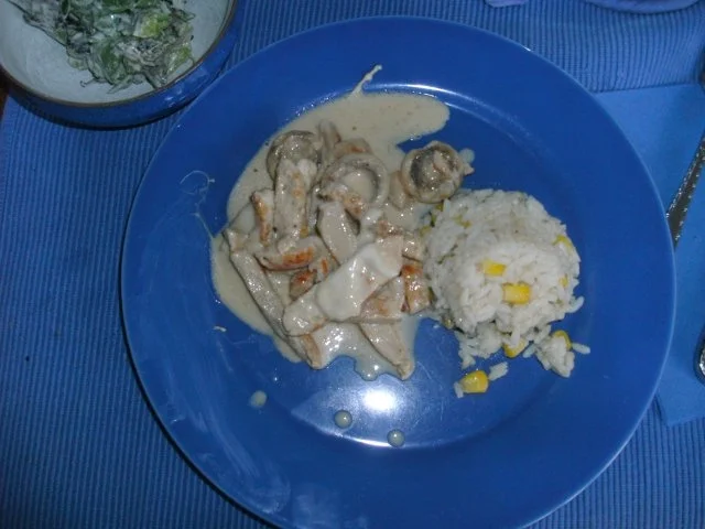 Rezept: Puten-Champignon-Geschnetzeltes Bild Nr. 8 Puten-Champignon-Geschnetzeltes - Rezept - Bild Nr. 8