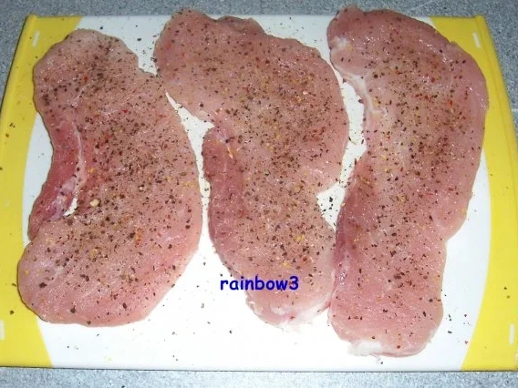 Kochen: Paprikagemüse zu Schnitzel - Rezept - Bild Nr. 2