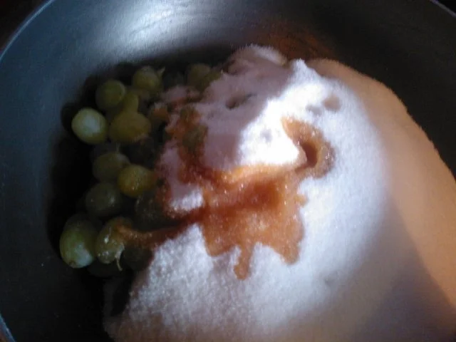 Trauben-Stachelbeer-Marmelade "der Sommer laesst gruessen"! - Rezept - Bild Nr. 3