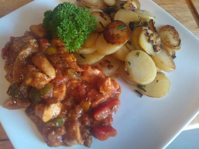 Rezept: Huehnchenpfanne "Exotisch"! Bild Nr. 5 Huehnchenpfanne "Exotisch"! - Rezept - Bild Nr. 5