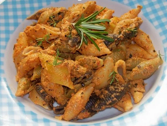 Pasta: Conchiglie mit Thunfisch-Walnuss-Pesto - Rezept - Bild Nr. 8