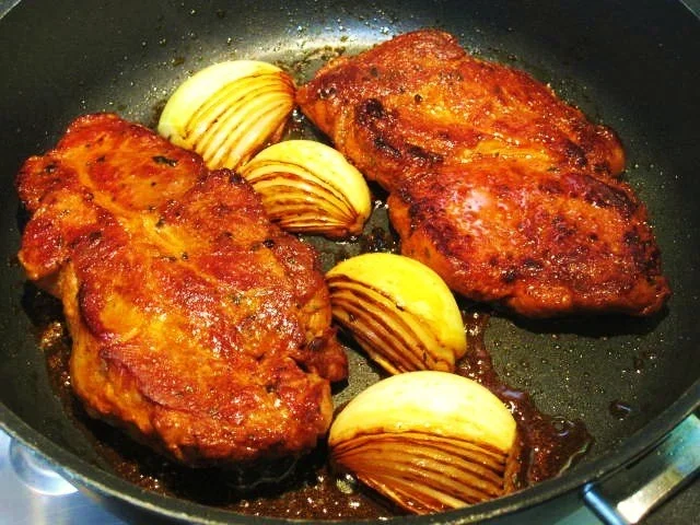 Nackensteaks mit Zuckerschoten - Rezept - Bild Nr. 4