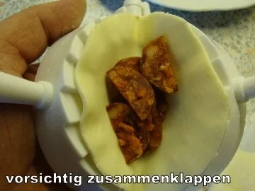 Rezept: Blätterteigtaschen mit Chorizowurst Bild Nr. 5 Blätterteigtaschen mit Chorizowurst - Rezept - Bild Nr. 5
