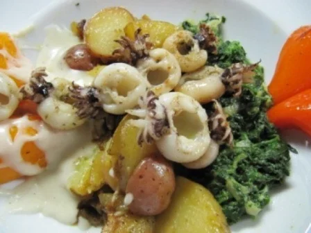 Sepia mit Blattspinat und Aioli à la Biggi - Rezept - Bild Nr. 23