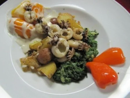 Sepia mit Blattspinat und Aioli à la Biggi - Rezept - Bild Nr. 25