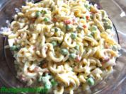 Salatbar:   GABELSPAGHETTI  als Salat - Rezept