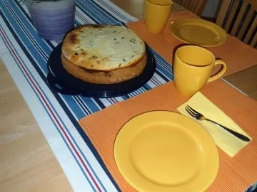 Rezept: leckerer Käsekuchen mit Rosinen Bild Nr. 2 leckerer Käsekuchen mit Rosinen - Rezept - Bild Nr. 2