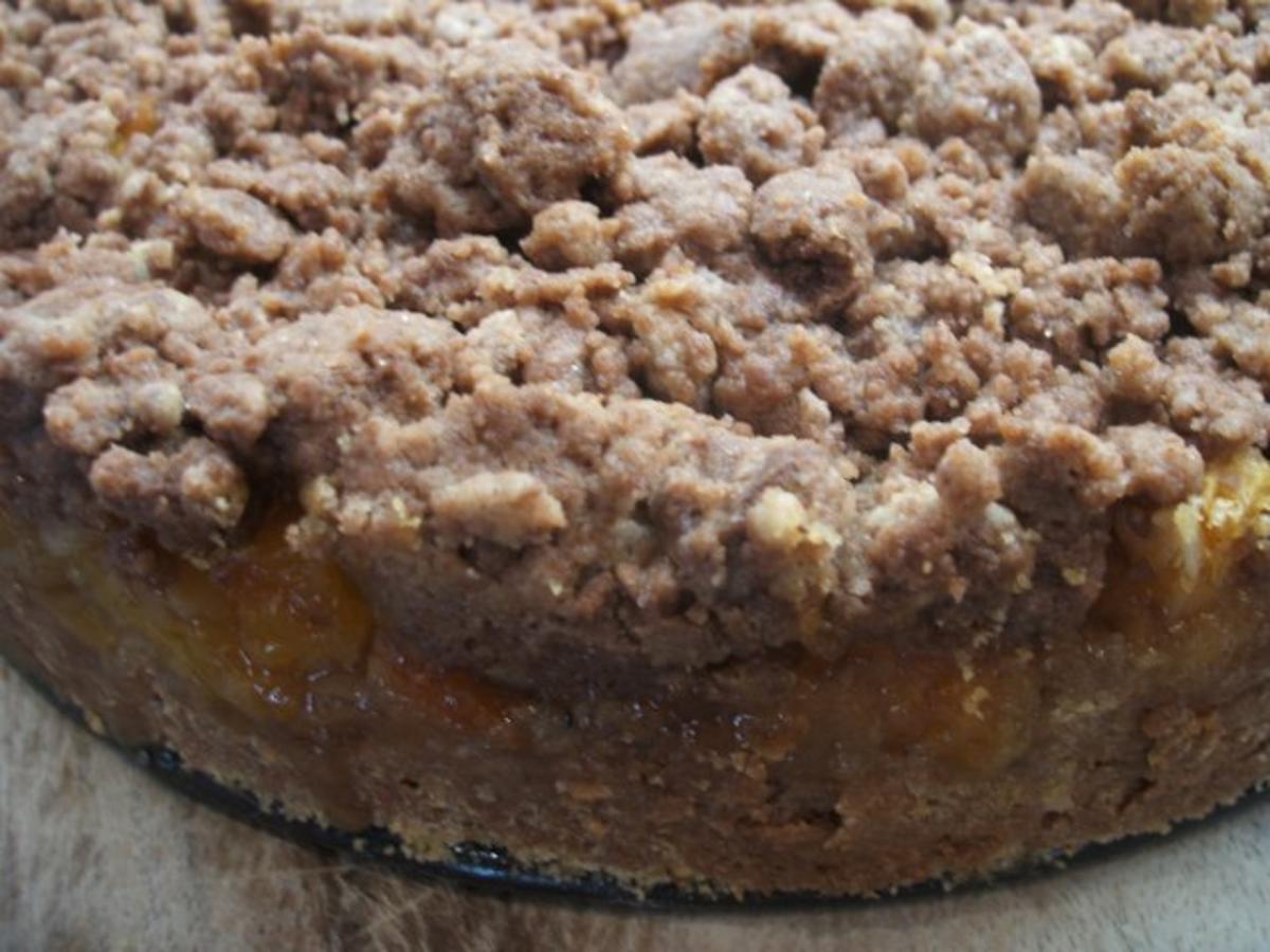 Backen: Aprikosenkuchen mit Schokostreusel und einer Überraschung - Rezept - Bild Nr. 2