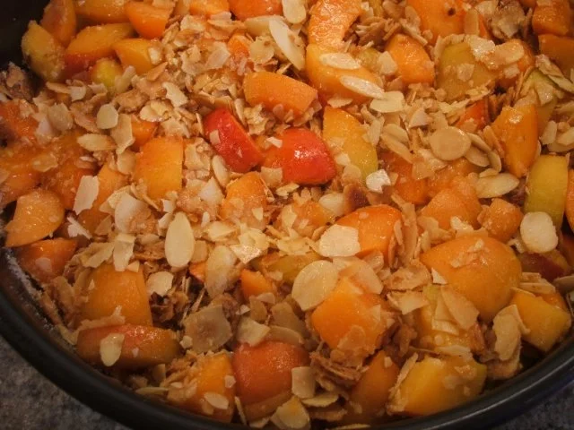 Backen: Aprikosenkuchen mit Schokostreusel und einer Überraschung - Rezept - Bild Nr. 8