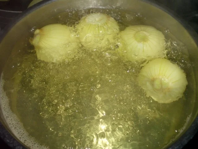 Rezept: Zwiebeln gefüllt Bild Nr. 3 Zwiebeln gefüllt - Rezept - Bild Nr. 3