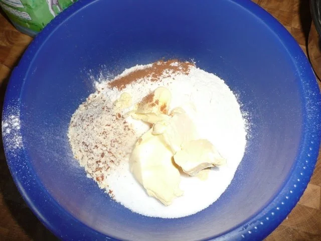 Apfelkuchen mit Krimmele - Rezept - Bild Nr. 2