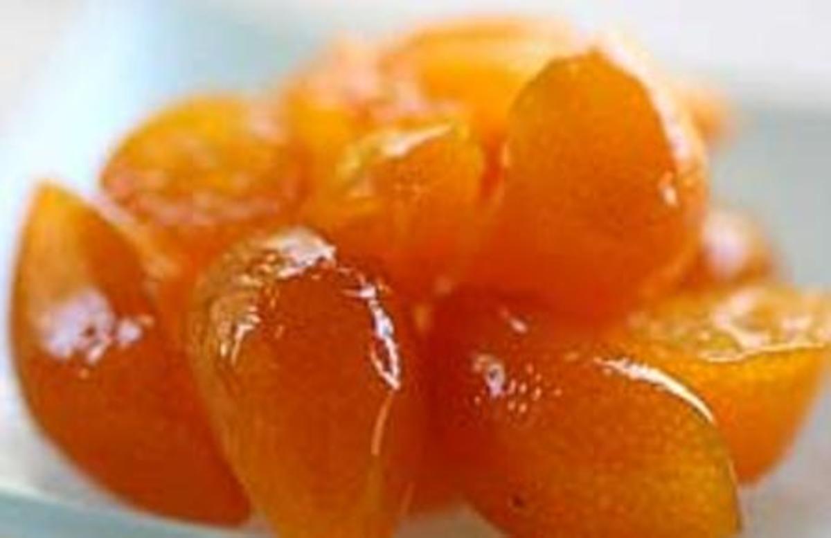 Kumquat als im ganzen kandierte Früchte - Rezept - Bild Nr. 10