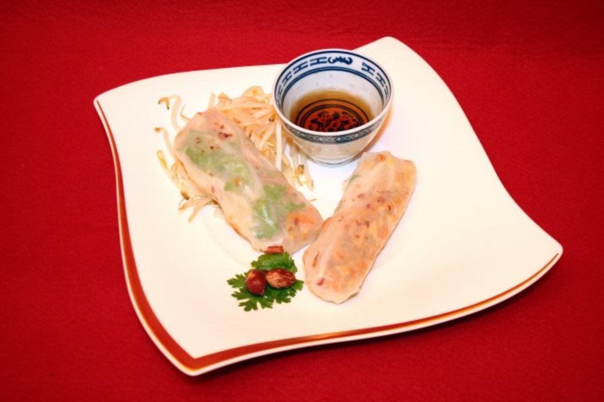 Sommerrollen mit Tofu und Möhren - Rezept mit Bild - kochbar.de