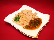 Hähnchenbrust mit Aprikosensoße - Rezept