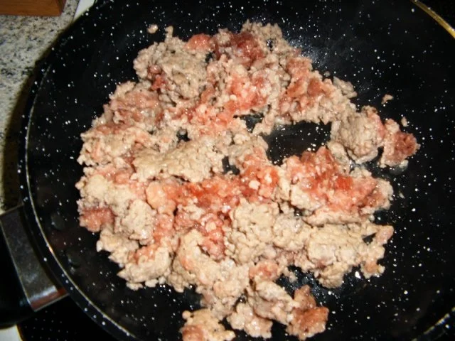 Aubergine-Hack-Pfanne - Rezept - Bild Nr. 4