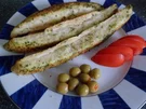 Käse-Knobi-Kräuter-Brot - Rezept