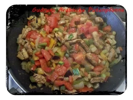 Rezept: Geflügel: Arabische Putenpfanne Bild Nr. 11 Geflügel: Arabische Putenpfanne - Rezept - Bild Nr. 11