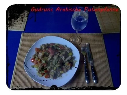 Rezept: Geflügel: Arabische Putenpfanne Bild Nr. 12 Geflügel: Arabische Putenpfanne - Rezept - Bild Nr. 12