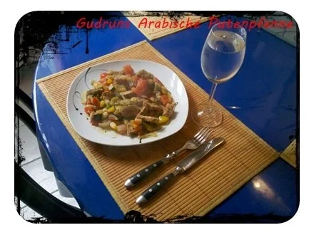 Rezept: Geflügel: Arabische Putenpfanne Bild Nr. 13 Geflügel: Arabische Putenpfanne - Rezept - Bild Nr. 13