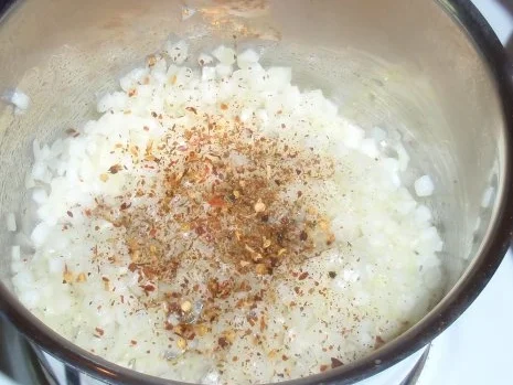 Rezept: Putenstreifen mit Pfifferlingen und Gemüsereis Bild Nr. 10 Putenstreifen mit Pfifferlingen und Gemüsereis - Rezept - Bild Nr. 10