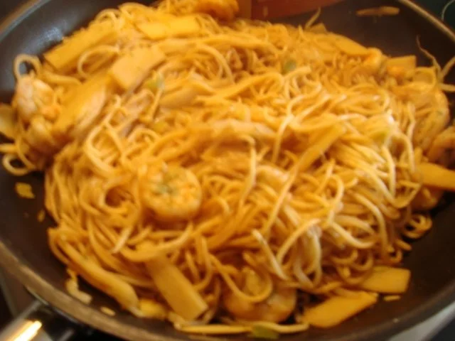 Rezept: Spaghetti mit King Praws und Sprossen Bild Nr. 6 Spaghetti mit King Praws und Sprossen - Rezept - Bild Nr. 6