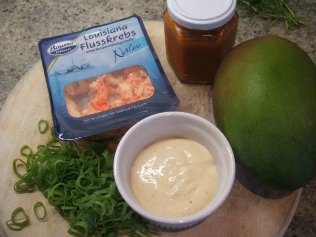 Rezept: Fisch: Fruchtiger Cocktail mit Flusskrebsfleisch Bild Nr. 2 Fisch: Fruchtiger Cocktail mit Flusskrebsfleisch - Rezept - Bild Nr. 2