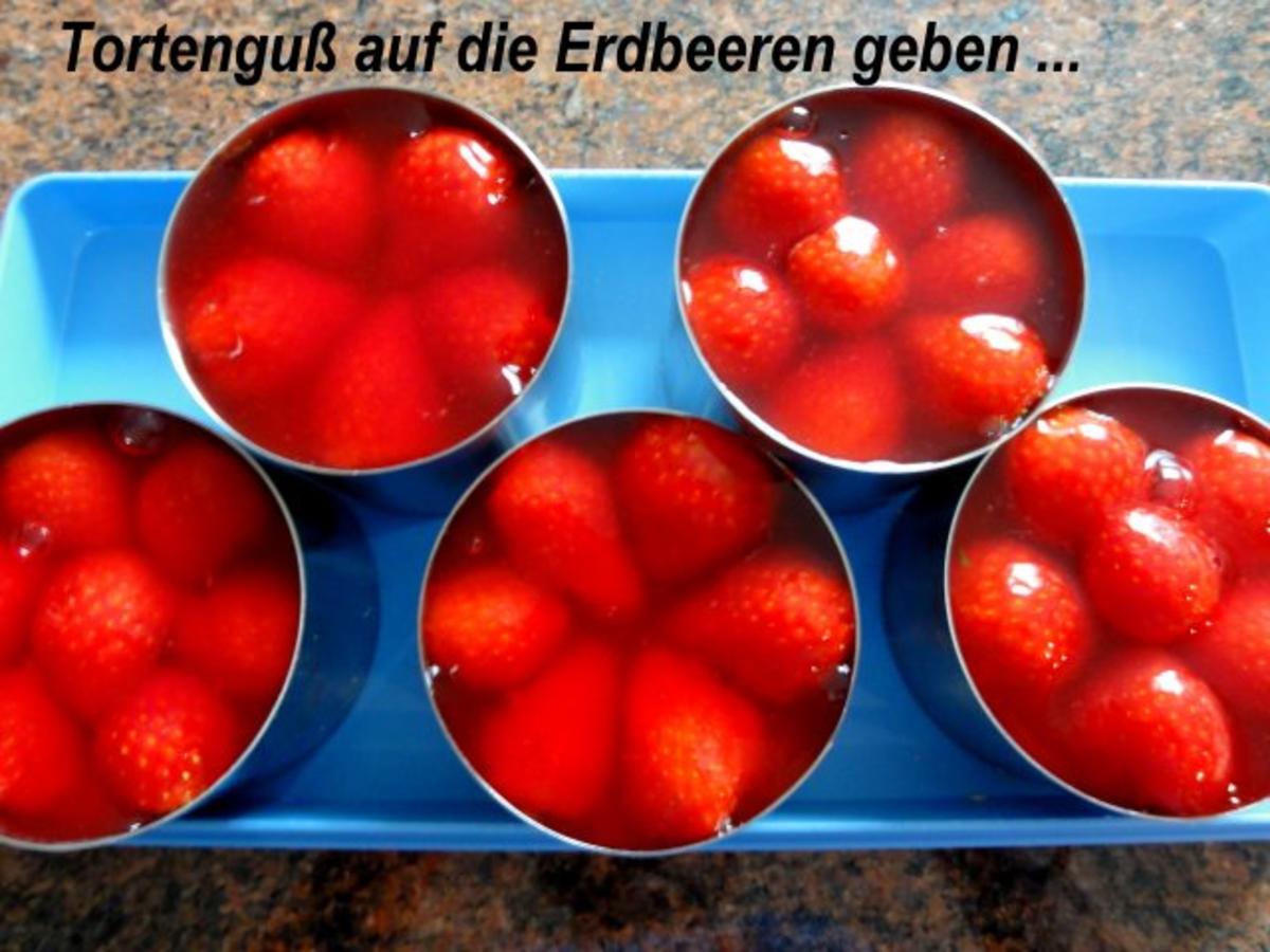 Dessert:   ERDBEER - RHABARBER - TÖRTCHEN - Rezept - Bild Nr. 9