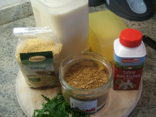 Rezept: Vollkost: Hirse-Polenta Bild Nr. 2 Vollkost: Hirse-Polenta - Rezept - Bild Nr. 2