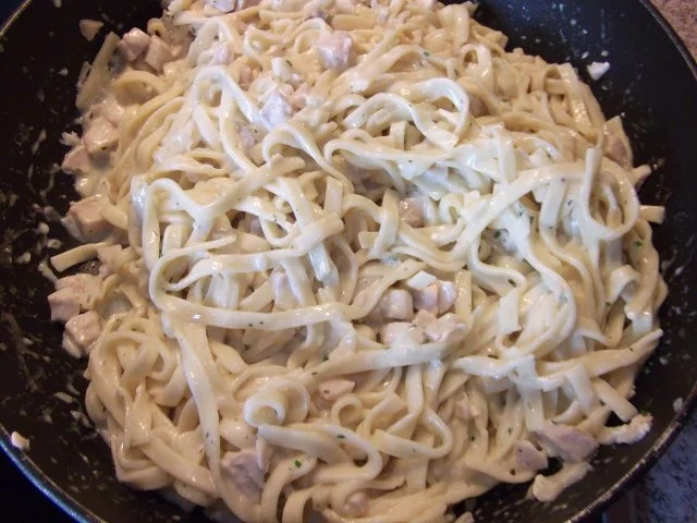 Bandnudeln mit Lachs auf 2 Arten nach Dieter´s Rezept. - Rezept - Bild Nr. 10