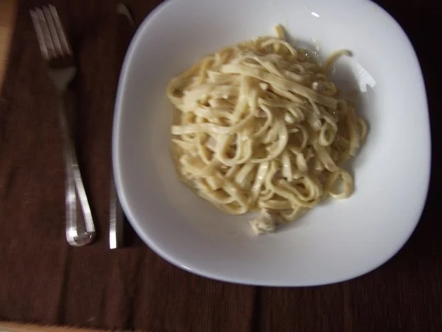 Bandnudeln mit Lachs auf 2 Arten nach Dieter´s Rezept. - Rezept - Bild Nr. 11