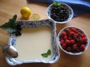 Buttermilchkaltschale mit Himbeeren - Rezept