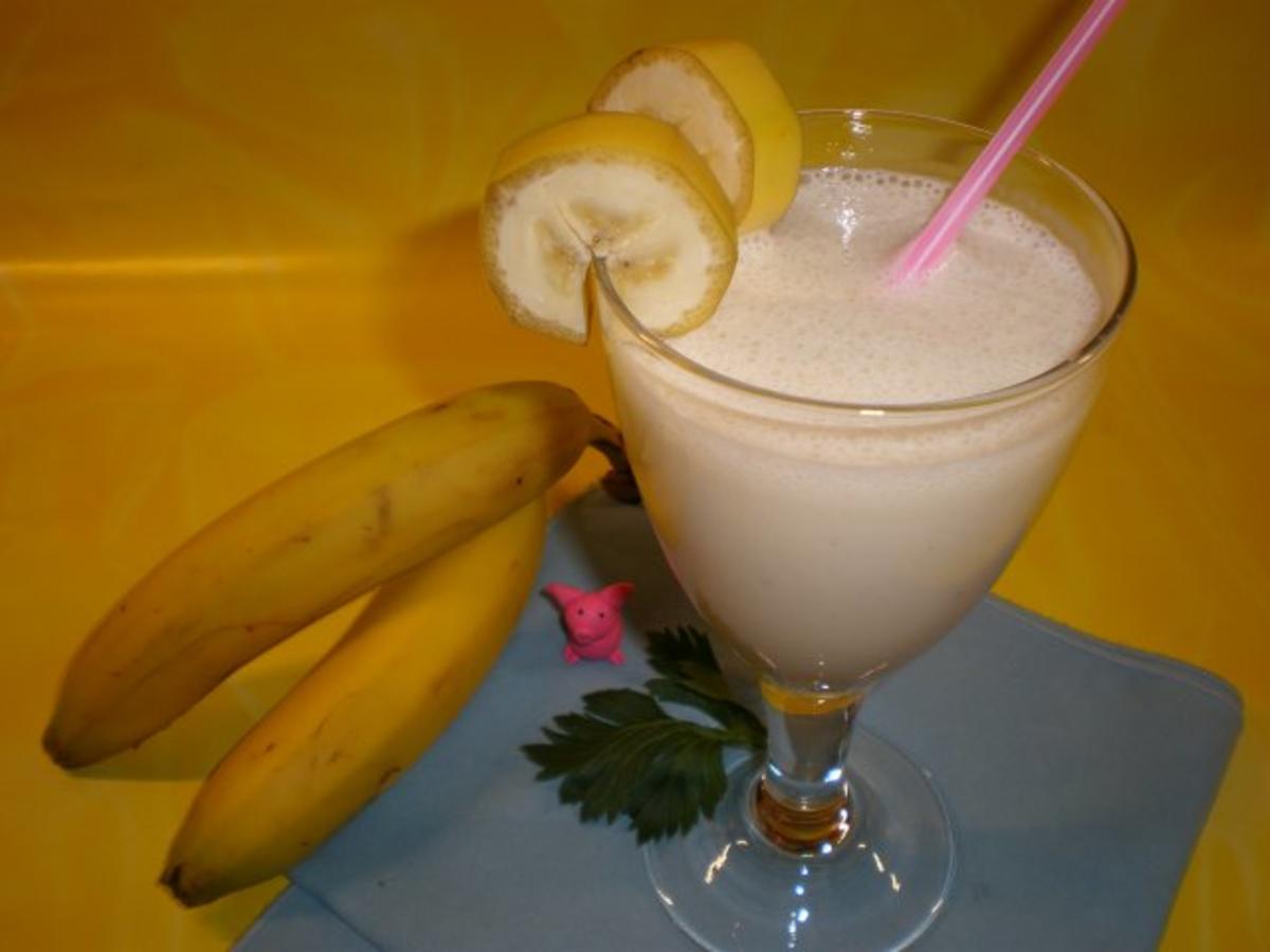 Bananen-Milchshake - Rezept