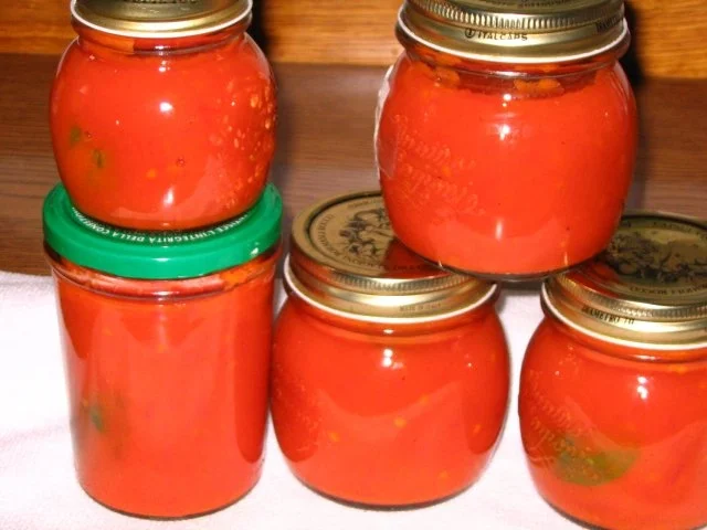 Tomatensoße auf Vorrat - Rezept