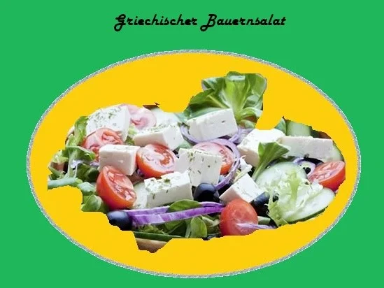 Rezept: Griechischer Bauernsalat Griechischer Bauernsalat - Rezept