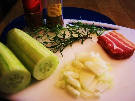 Schmorgurken ... - Rezept - Bild Nr. 2